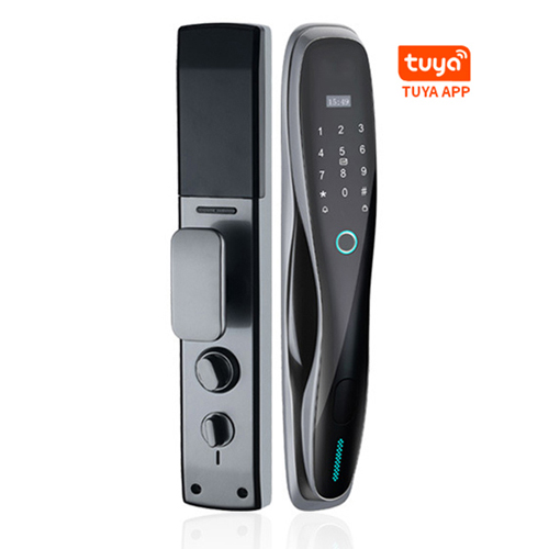 D4 Tuya smart phone app digital door lock without doorbell