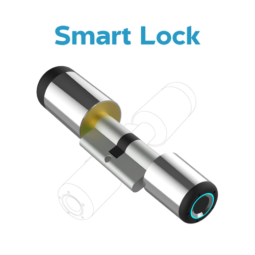 Zinc alloy Electronic Fingerprint BLE Door Lock Digital Smart Auto Door Lock Easy Installation